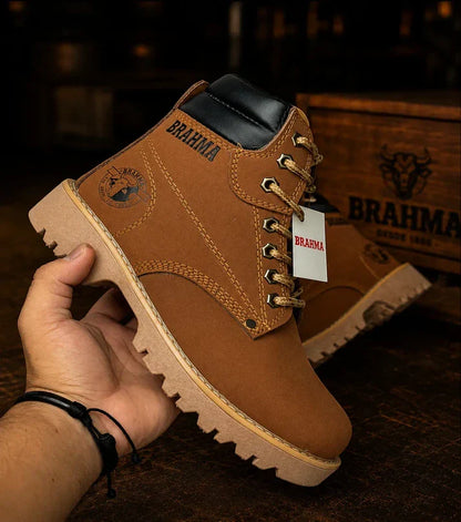 BOTAS BRAHMA CUERO 55% DE DESCUENTO HOY!